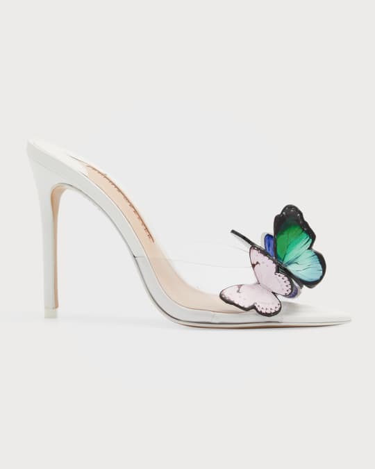 Sophia Webster Vanessa Butterfly Stiletto Mules | Neiman Marcus