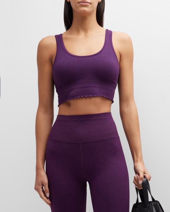 Spiritual Gangster Amor Seamless Crop Tank | Neiman Marcus