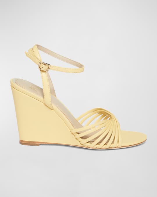 Sami Strappy Leather Wedge Sandals
