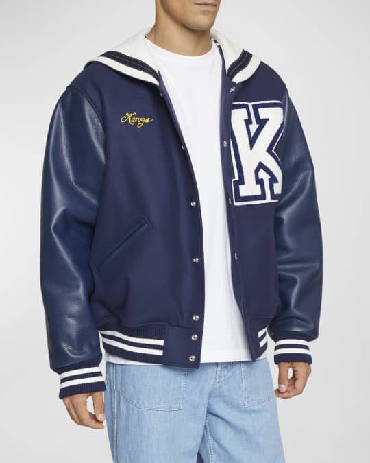 Mens Mini Blouson Varsity Jacket