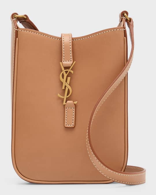 Saint Laurent Le 5 A 7 North South Leather Shoulder Bag Neiman Marcus