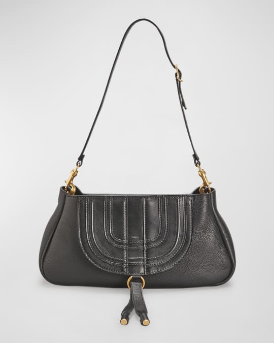 Chloé Marcie Pouch On Chain in Black