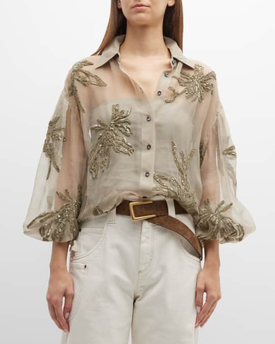 Zara's Chiffon Blouse Is the Most Expensive-Looking Top