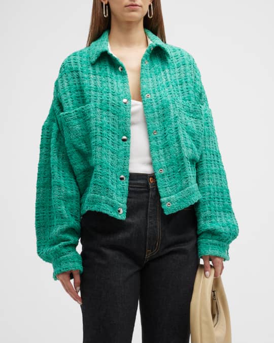 Iro Ezro Textured Shacket | Neiman Marcus
