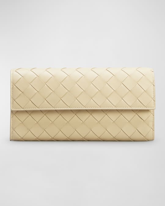 Bottega Veneta Intrecciato Wallet on Chain Neiman Marcus