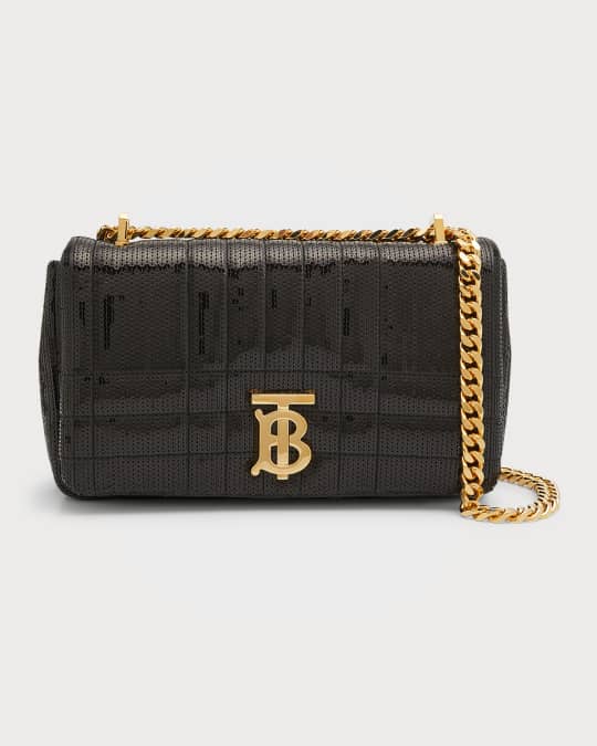 Burberry Lola Small Quilted Sequin Shoulder Bag | Neiman Marcus