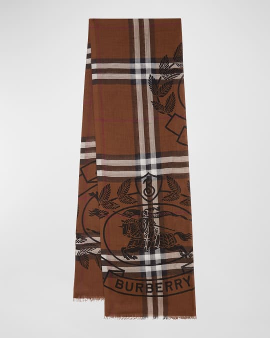 Burberry scarf top neiman marcus