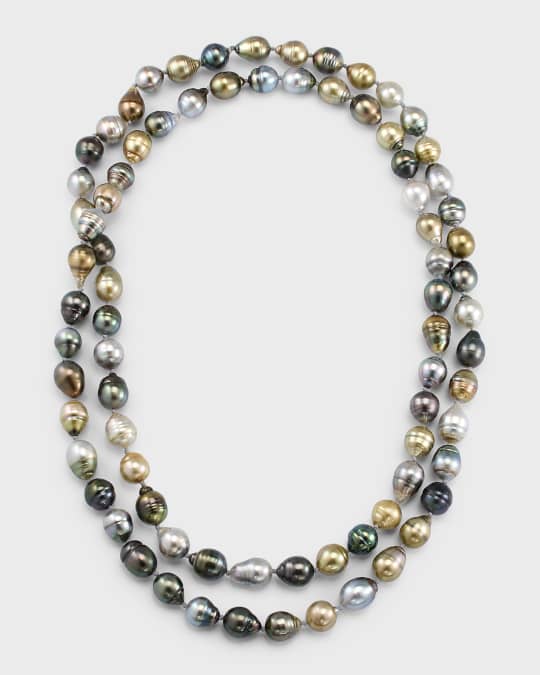 Assael Fijian Natural Cultured Pearl Necklace Neiman Marcus