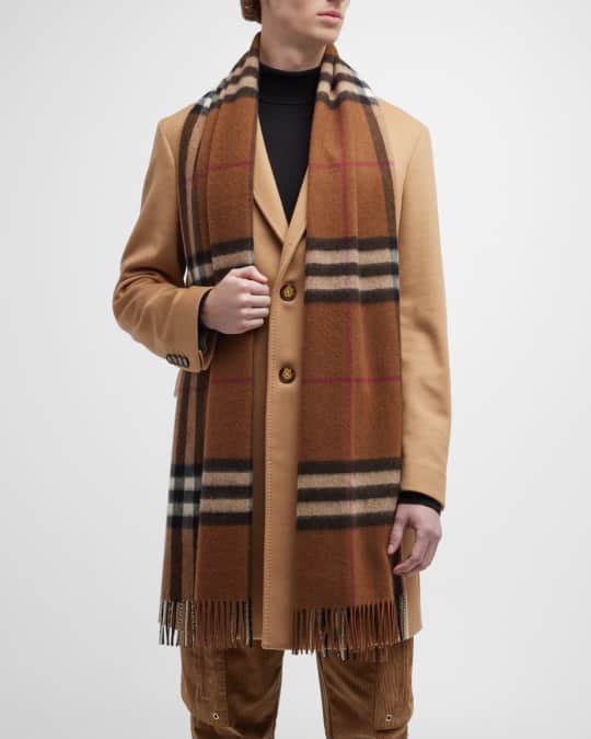 Burberry men's giant cashmere scarf discount
