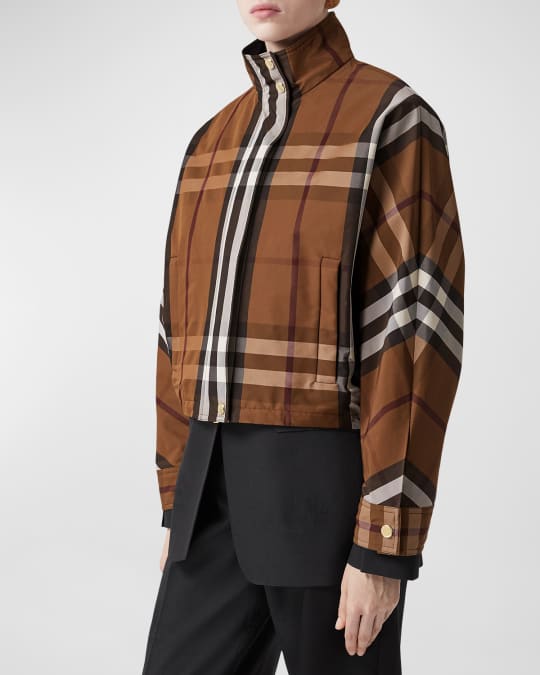 Ayton Check Boxy Jacket