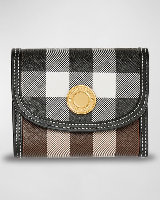Burberry top wallet trifold