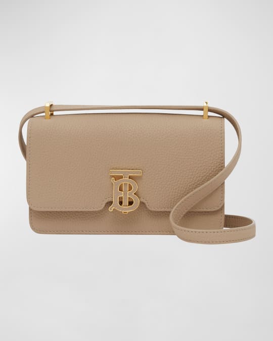 Burberry mini grainy leather tb outlet bag