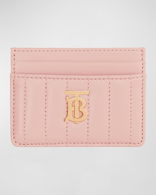 Burberry Lola Check Quilted Card Case Neiman Marcus