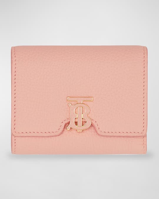 Burberry TB Compact Leather Wallet | Neiman Marcus