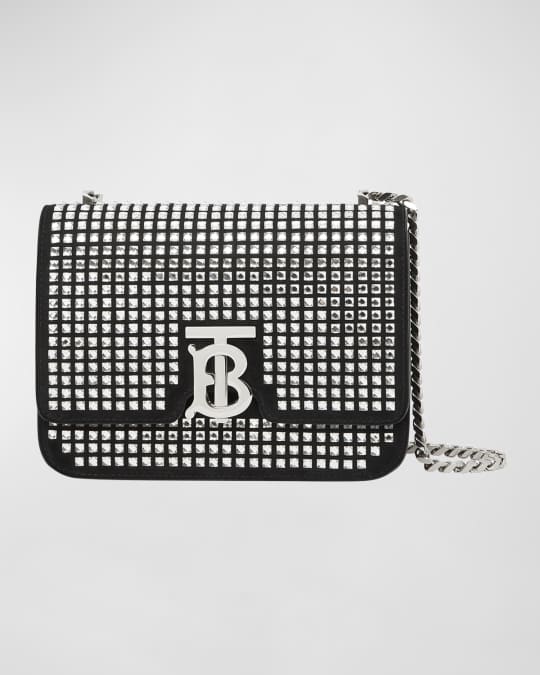 Burberry TB Small Crystal Chain Crossbody Bag Neiman Marcus