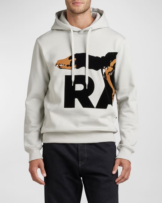 G-STAR RAW Sudadera Hombre Skeleton Dog Graphic - Corte Recto, Cuello Y Puños Acanalados, Estilo Original