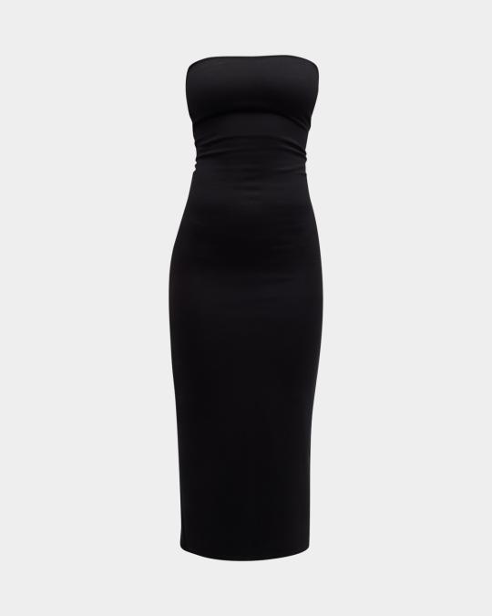 leset rio maxi dress LESET Rio Corset stretch-ponte midi dress