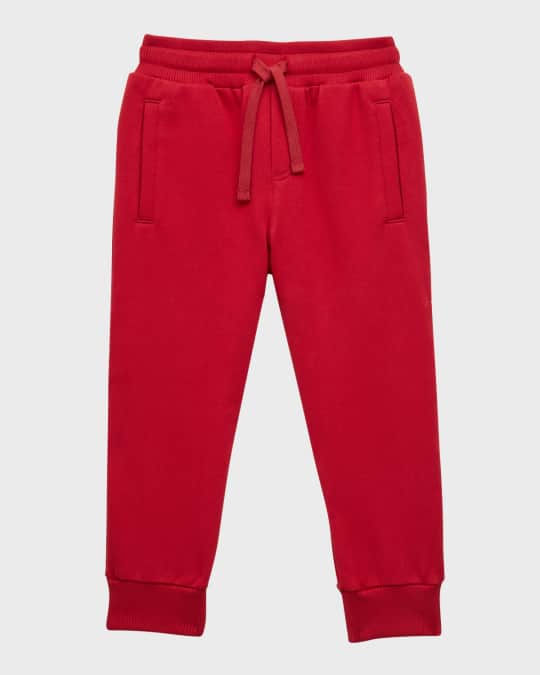 Boy's Embroidered Logo-Print Joggers, Size 2-6