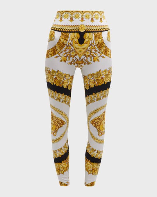 Versace barocco leggings cheap