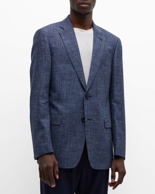 Giorgio Armani Men s Micro Box Sport Coat Neiman Marcus