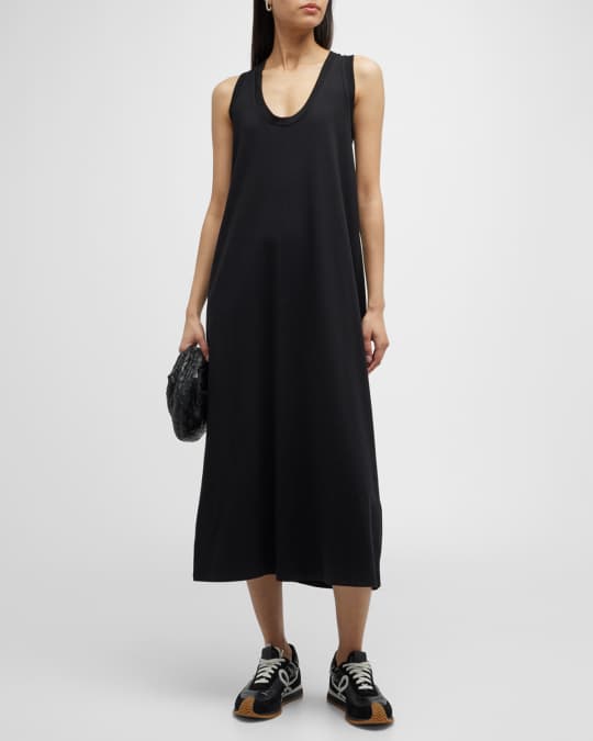 Max Mara Leisure Paraggi Racerback Jersey Tank Dress | Neiman Marcus