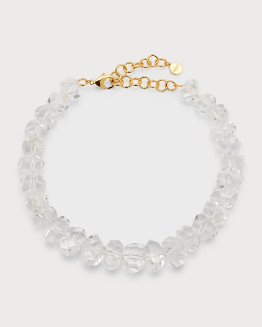 Faceted Crystal Statement Choker