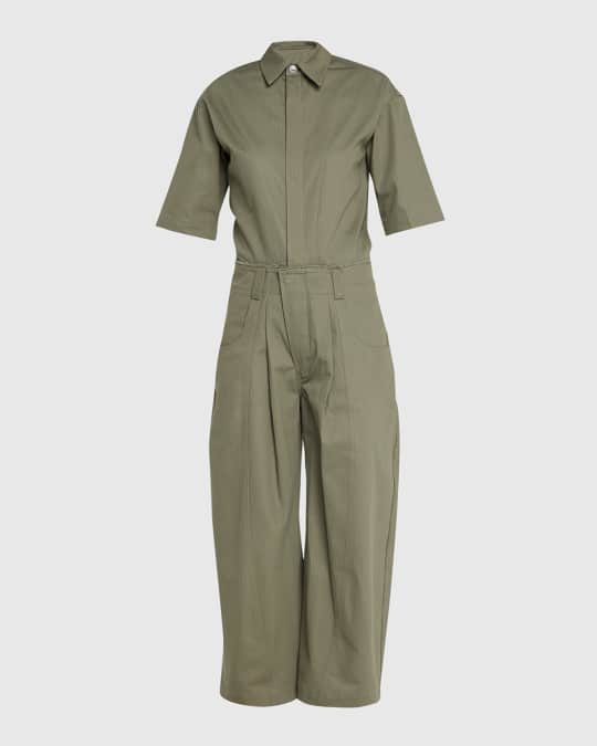 オールインワン・サロペット RIVET UTILITY Dreamer linen playsuit RIVET UTILITY Dreamer linen playsuit | NET-A-PORTER