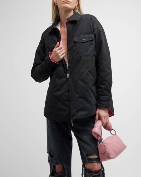 Ksubi Quilted Reversible Shacket | Neiman Marcus