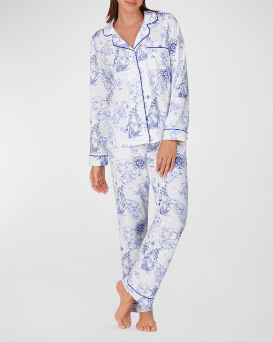 BedHead Pajamas Printed Organic Cotton Pajama Set Neiman Marcus