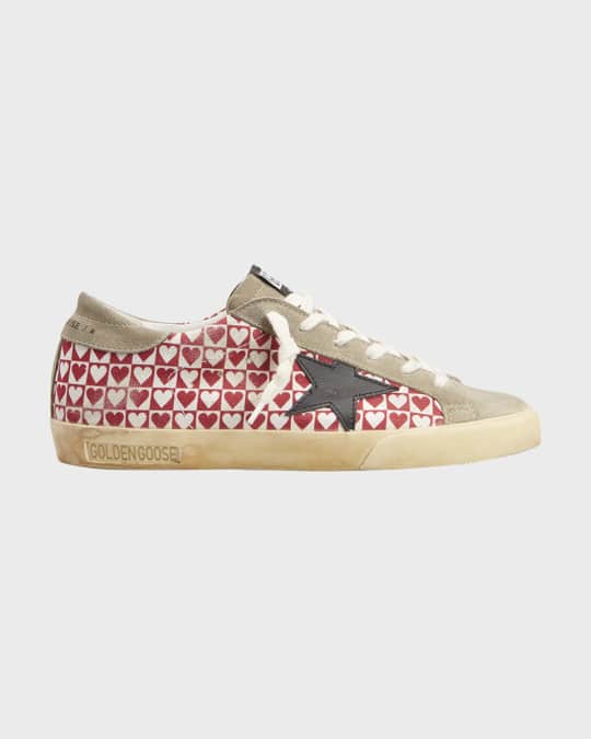 Golden goose cheap heart sneakers