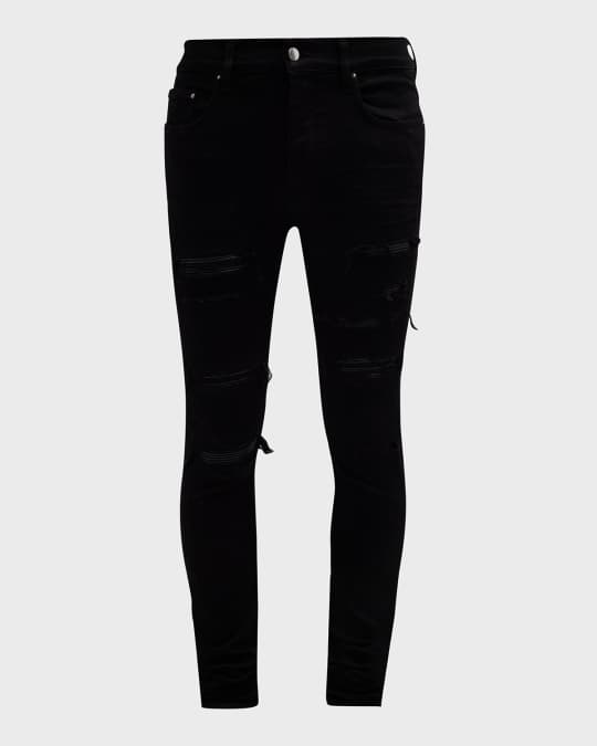 Marni - Straight-Leg Patchwork Jeans - Black Marni