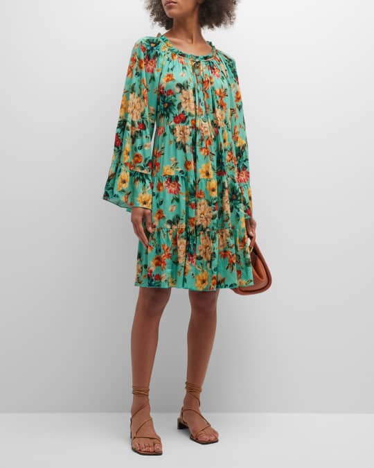 slim fit dress slacks Johnny Was Relaxed Raglan Dress