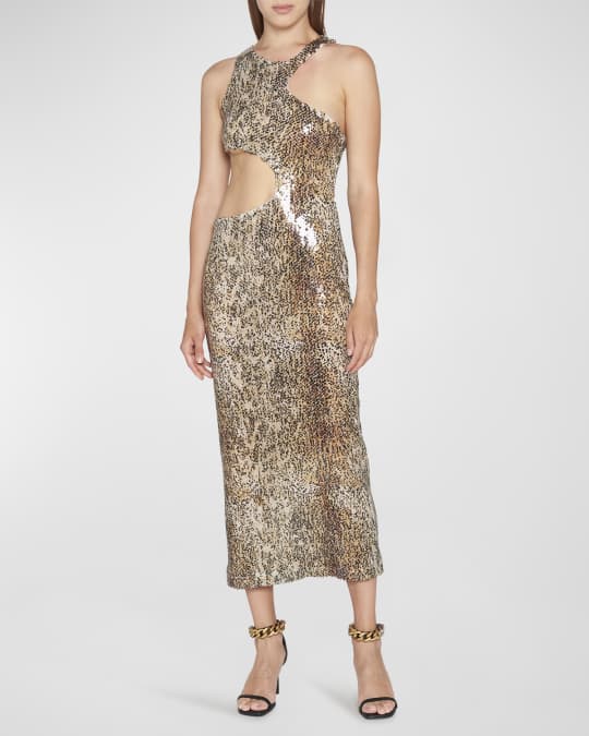 Stella Cutout Print Dress