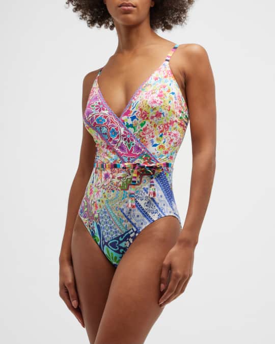 Plus Size Locita Wrap One Piece Swimsuit