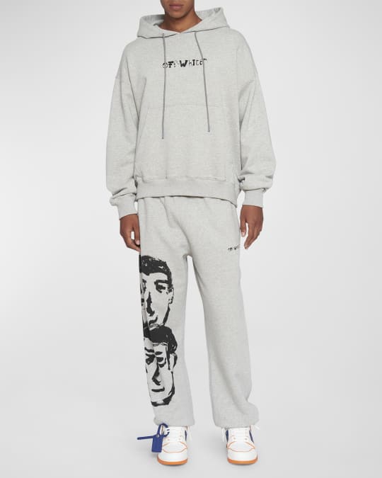 Off White Men s Faces Skate Hoodie Neiman Marcus