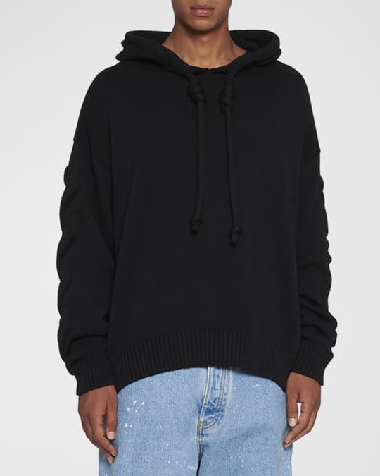 Men s 3D Diag Arrow Knit Hoodie