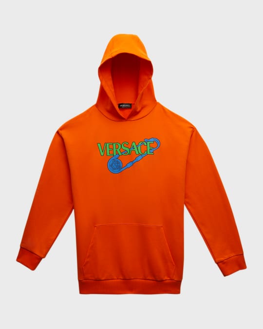 Versace safety shop pin hoodie