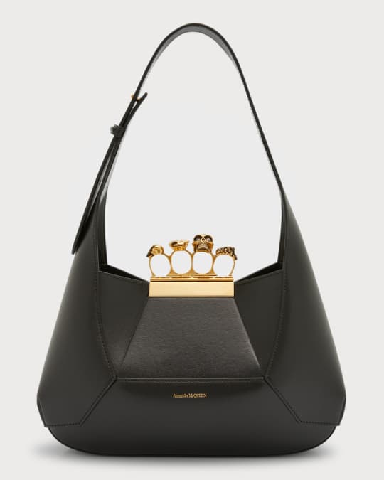 Alexander McQueen The Skull Jewel Hobo Bag Neiman Marcus
