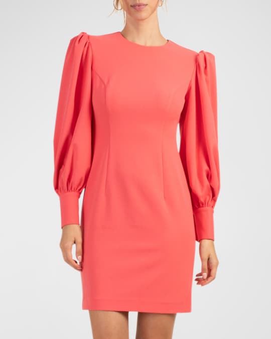 green emerald velvet dress Trina Turk