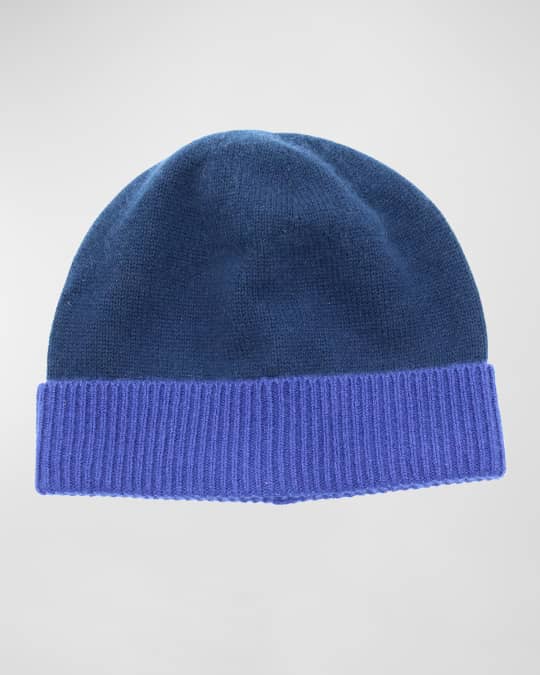 Men's Wool-Cashmere Beanie Hat