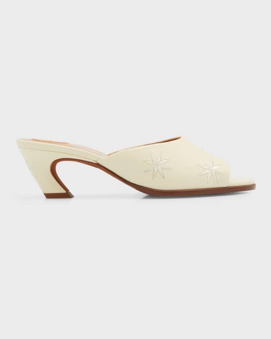 Chloe Oli Star Mule Sandals | Neiman Marcus