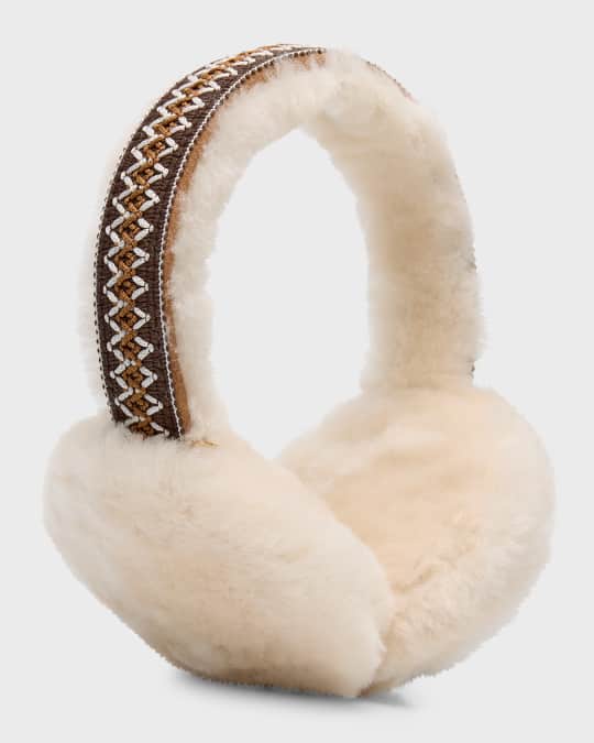 UGG Sheepskin Tasman Earmuffs Neiman Marcus