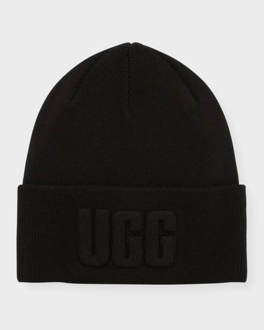 UGG - アグ UGG ニットキャップ W UGG GRAPHIC LOGO BEANIE