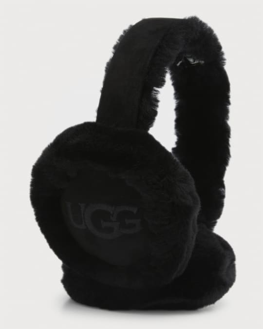 信頼も高い UGG Marcus Neiman | Earmuffs Shearling Logo Embroidered 小物