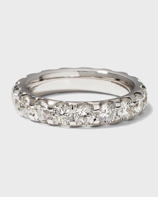 Memoire Odessa Platinum Diamond Eternity Ring, 3.13tcw | Neiman Marcus