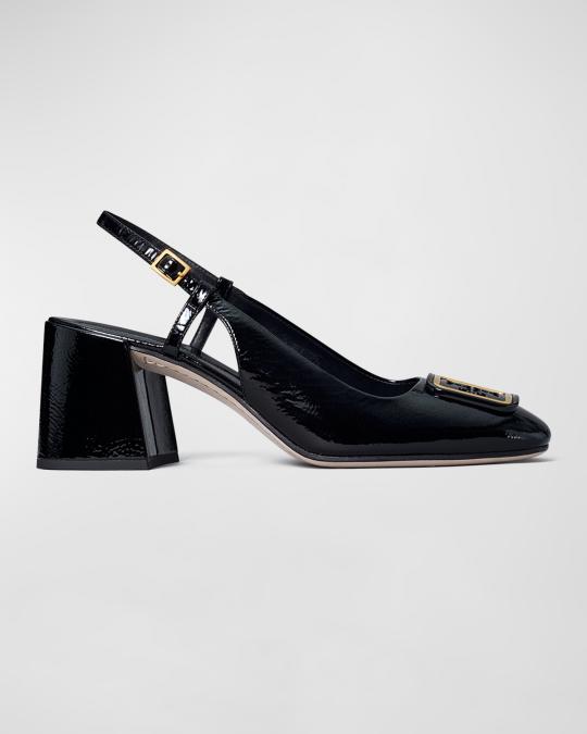 TORY BURCH GEORGIA SANDAL SOFT PATENT SHEEP - PATEN main image 1