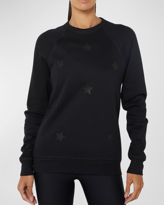 Ultracor Swarovski Star KO Boyfriend Sweatshirt Neiman Marcus