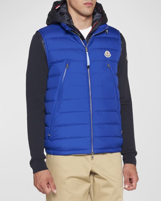 Moncler Men s Albyt Channeled Down Vest Neiman Marcus