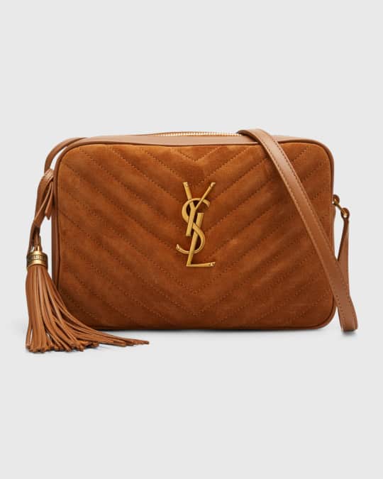 ショルダーバッグ・ポシェット Saint Laurent Brown suede crossbody bag (669293AAAUF 2281) Half Moon Suede Crossbody Bag COGNAC BROWN | ALLSAINTS US