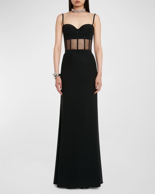 Neiman marcus evening wear top